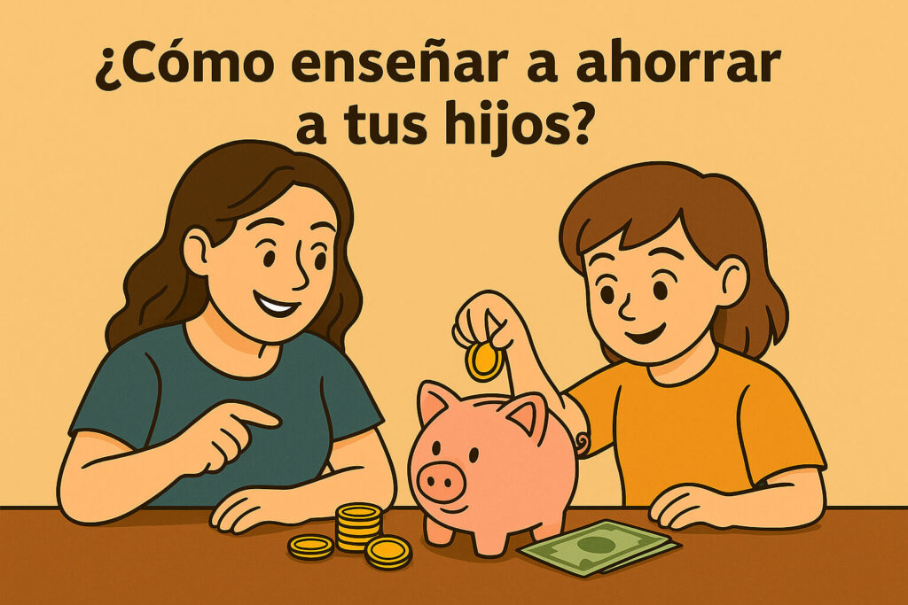 cómo enseñar a ahorrar