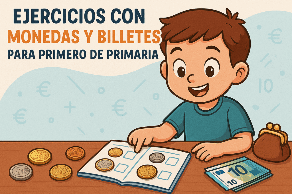monedas y billetes primero de primaria