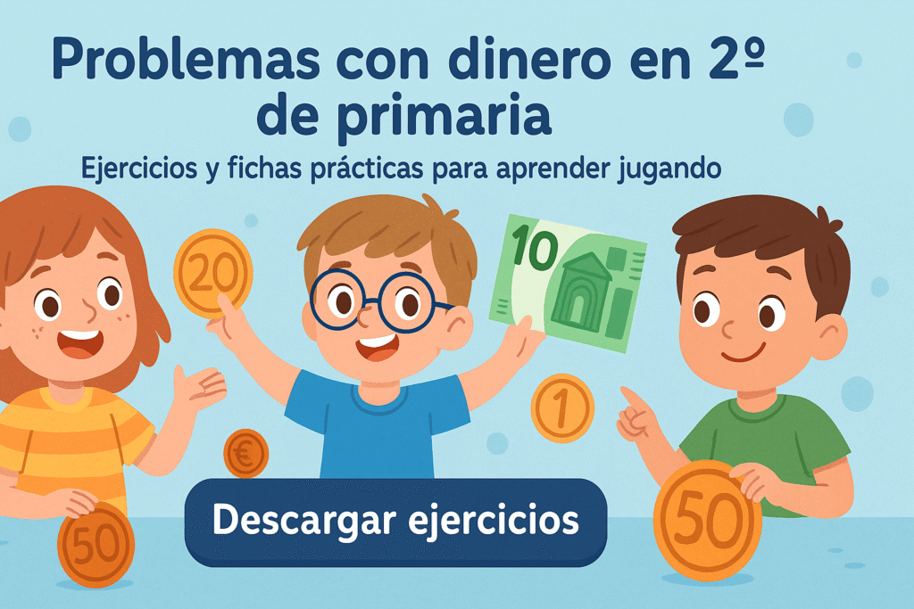 problemas dinero 2 primaria