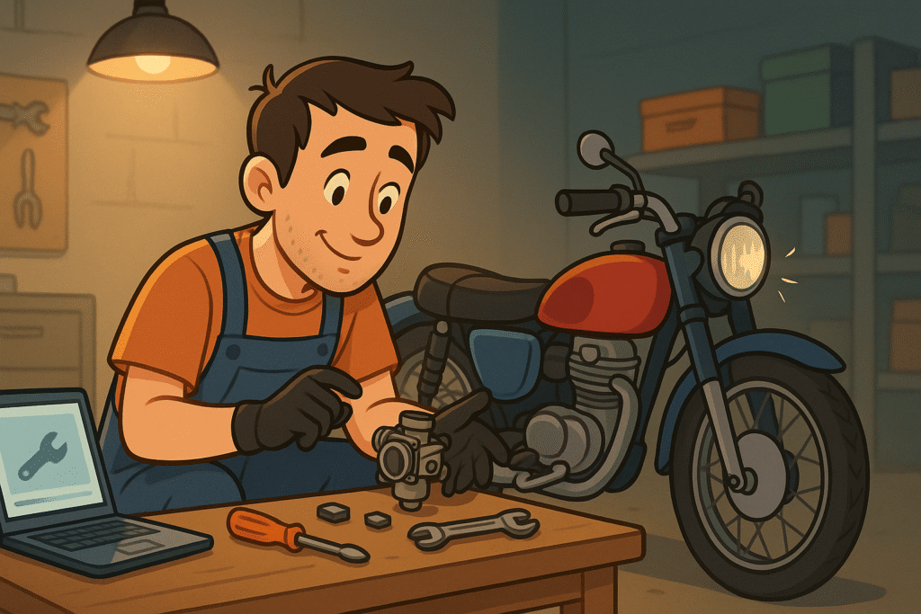 Lo que aprendí arreglando mi moto (y no en clase)